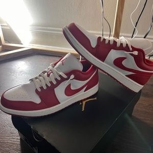 Jordan 1 low Gym Red White